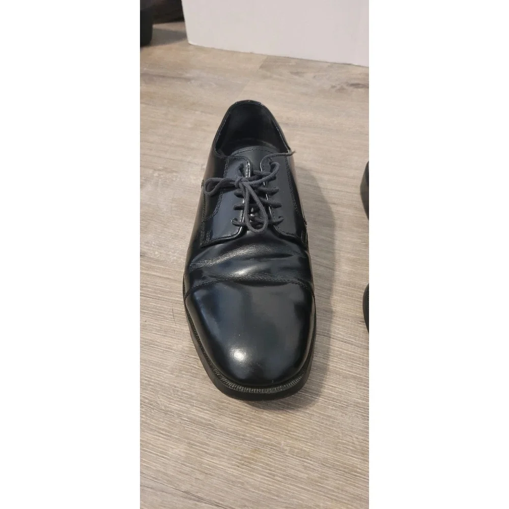 Men's Nunn Bush Black‎ Leather Dress Shoes Size 8M